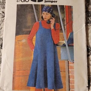 Vintage Jumper Dress Pattern